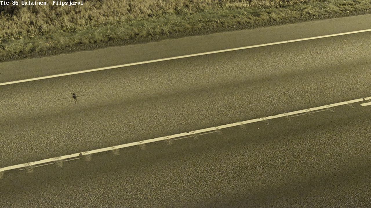 Kelikamerat Kuva Tie 86 Oulainen, Piipsjärvi, Oulainen, Pohjois-Pohjanmaa