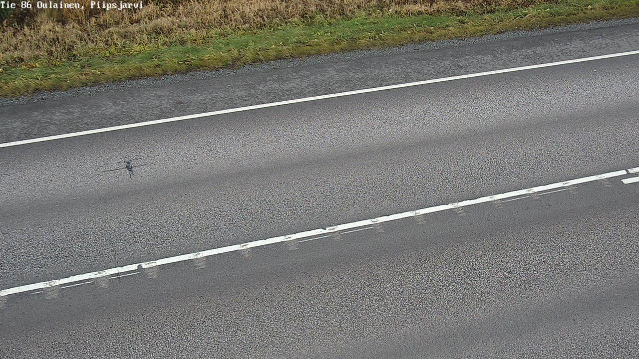 Kelikamerat Kuva Tie 86 Oulainen, Piipsjärvi, Oulainen, Pohjois-Pohjanmaa