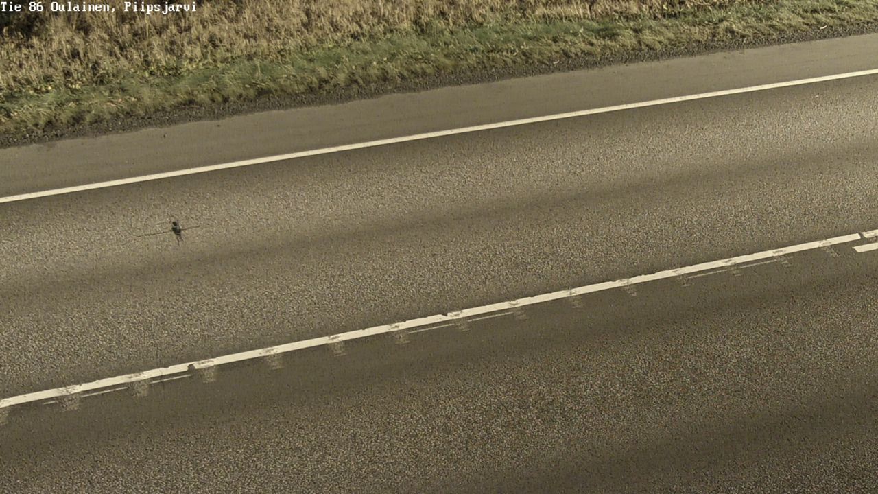 Kelikamerat Kuva Tie 86 Oulainen, Piipsjärvi, Oulainen, Pohjois-Pohjanmaa