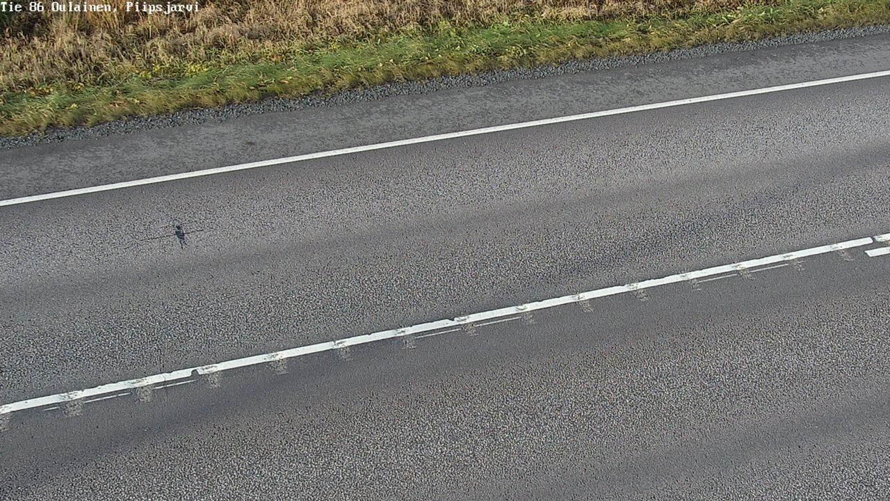 Kelikamerat Kuva Tie 86 Oulainen, Piipsjärvi, Oulainen, Pohjois-Pohjanmaa