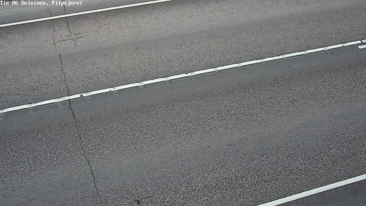 Weather Camera Image Road 86 Oulainen, Piipsjärvi, Oulainen, Pohjois-Pohjanmaa