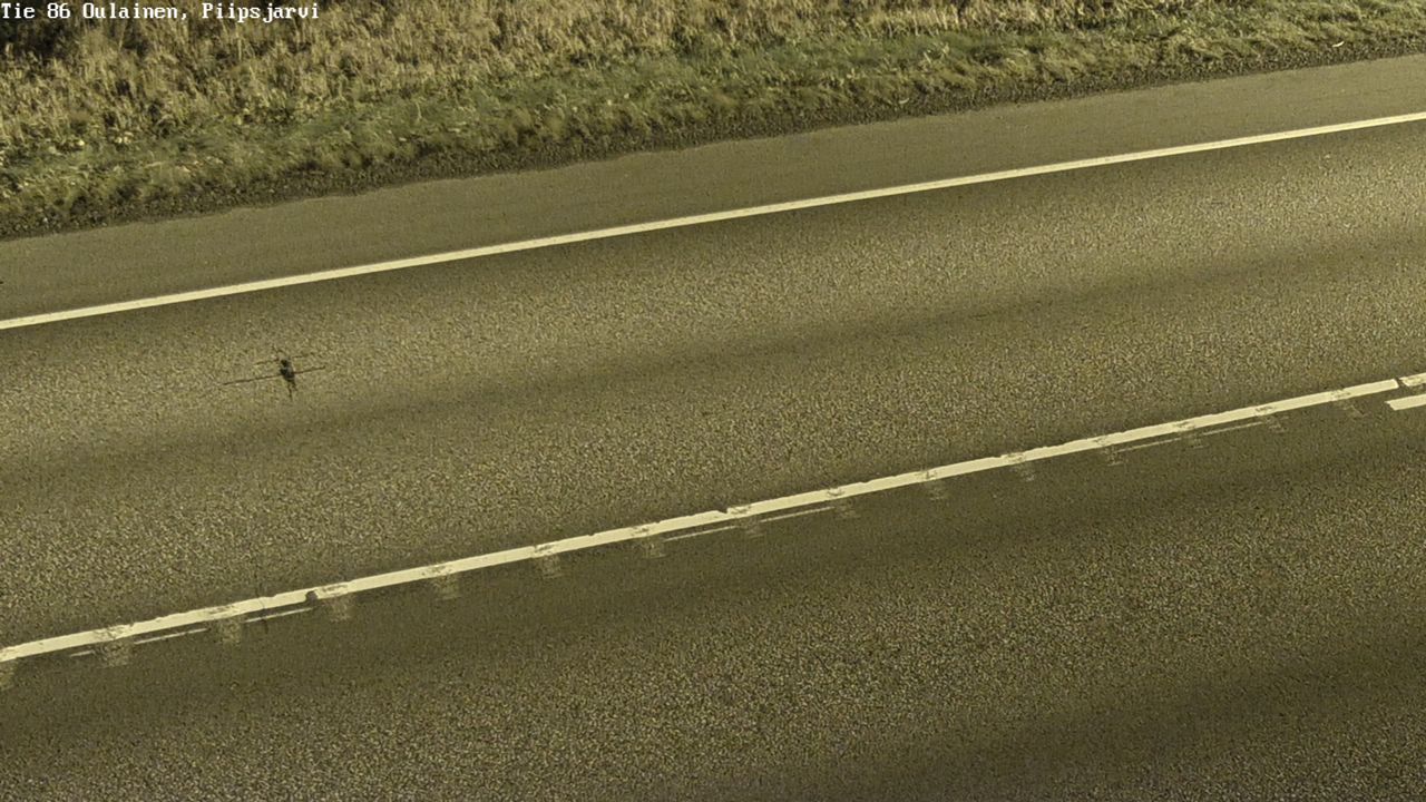 Kelikamerat Kuva Tie 86 Oulainen, Piipsjärvi, Oulainen, Pohjois-Pohjanmaa