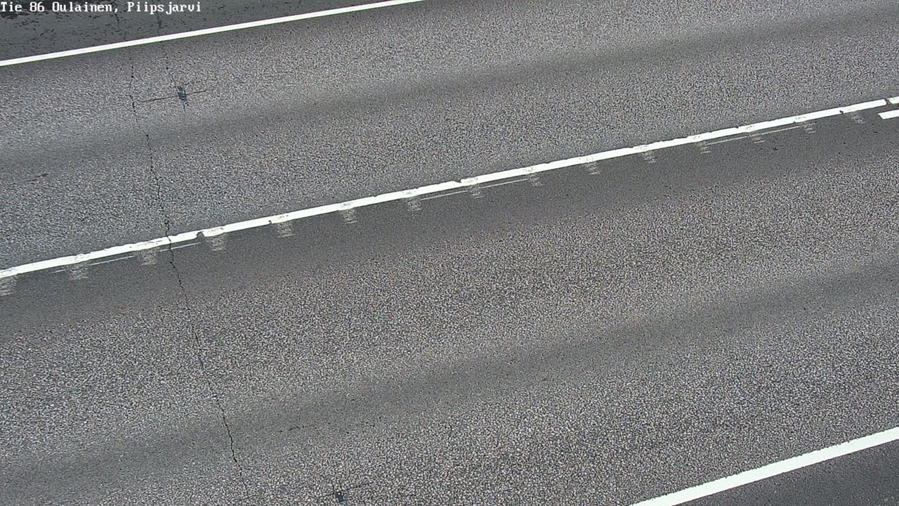 Weather Camera Image Väg 86 Oulais, Piipsjärvi, Oulainen, Pohjois-Pohjanmaa