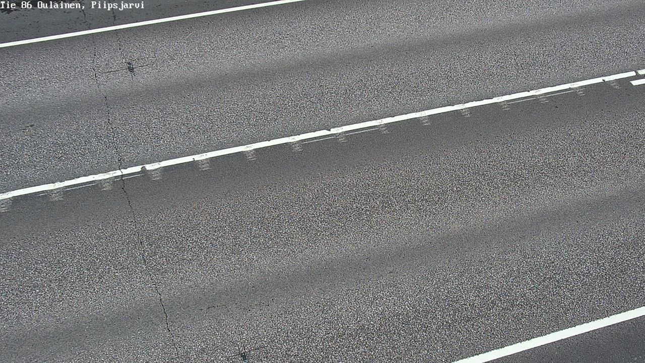 Weather Camera Image Väg 86 Oulais, Piipsjärvi, Oulainen, Pohjois-Pohjanmaa