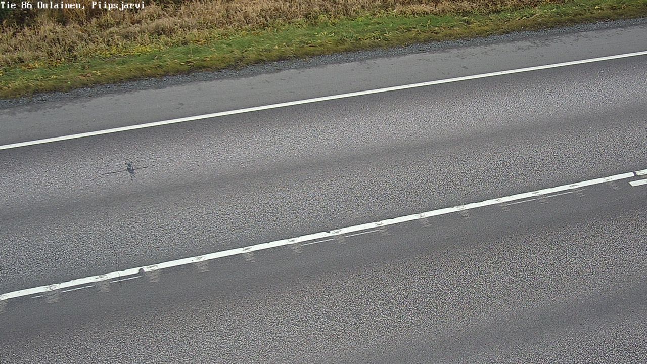 Kelikamerat Kuva Tie 86 Oulainen, Piipsjärvi, Oulainen, Pohjois-Pohjanmaa