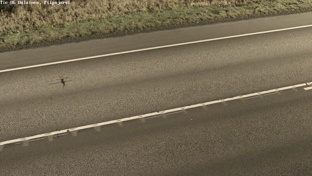 Kelikamerat Kuva Tie 86 Oulainen, Piipsjärvi, Oulainen, Pohjois-Pohjanmaa