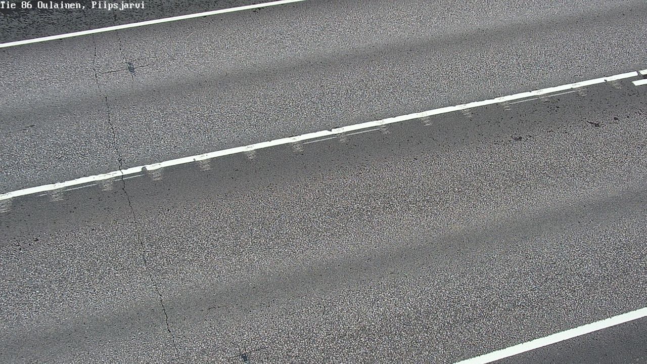 Weather Camera Image Väg 86 Oulais, Piipsjärvi, Oulainen, Pohjois-Pohjanmaa