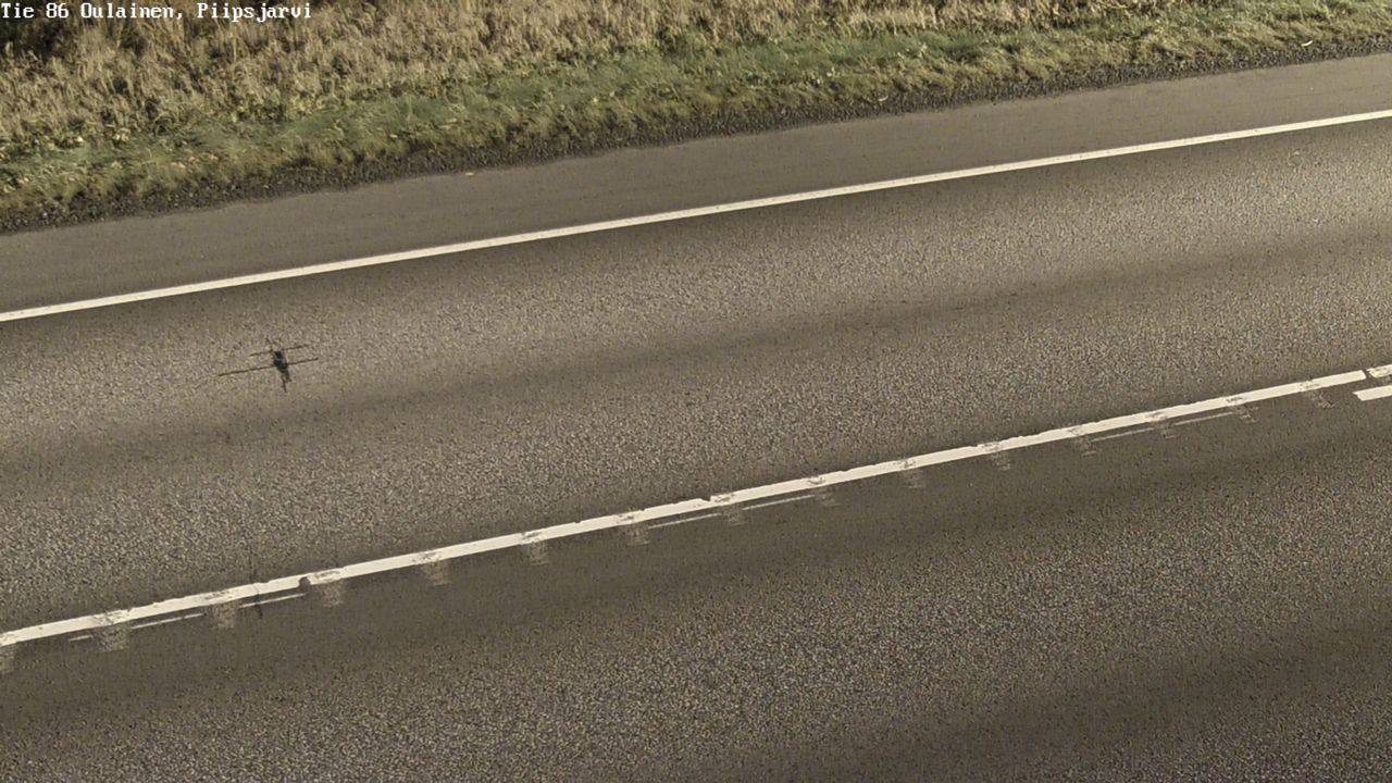 Kelikamerat Kuva Tie 86 Oulainen, Piipsjärvi, Oulainen, Pohjois-Pohjanmaa