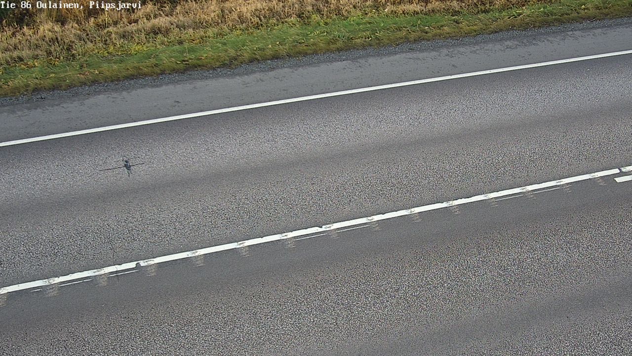 Kelikamerat Kuva Tie 86 Oulainen, Piipsjärvi, Oulainen, Pohjois-Pohjanmaa