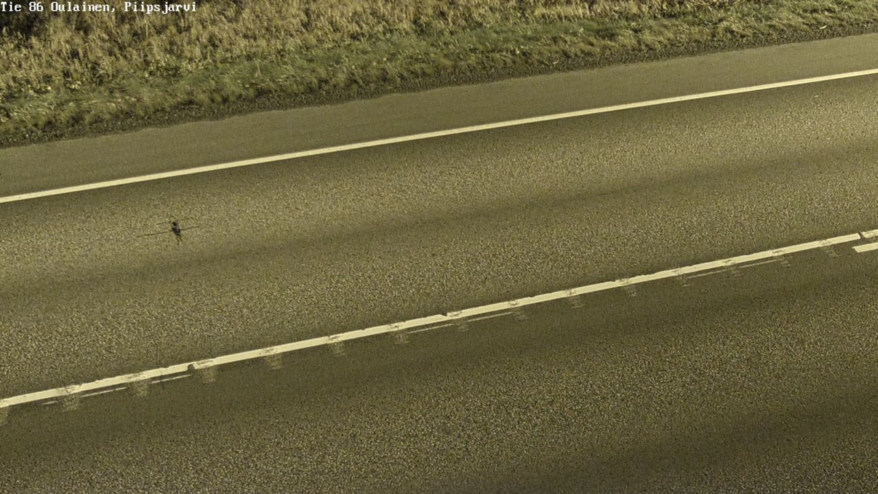 Kelikamerat Kuva Tie 86 Oulainen, Piipsjärvi, Oulainen, Pohjois-Pohjanmaa