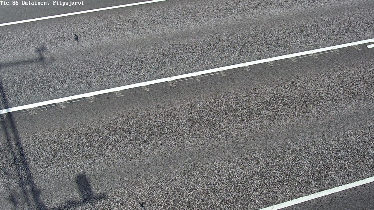 Weather Camera Image Väg 86 Oulais, Piipsjärvi, Oulainen, Pohjois-Pohjanmaa