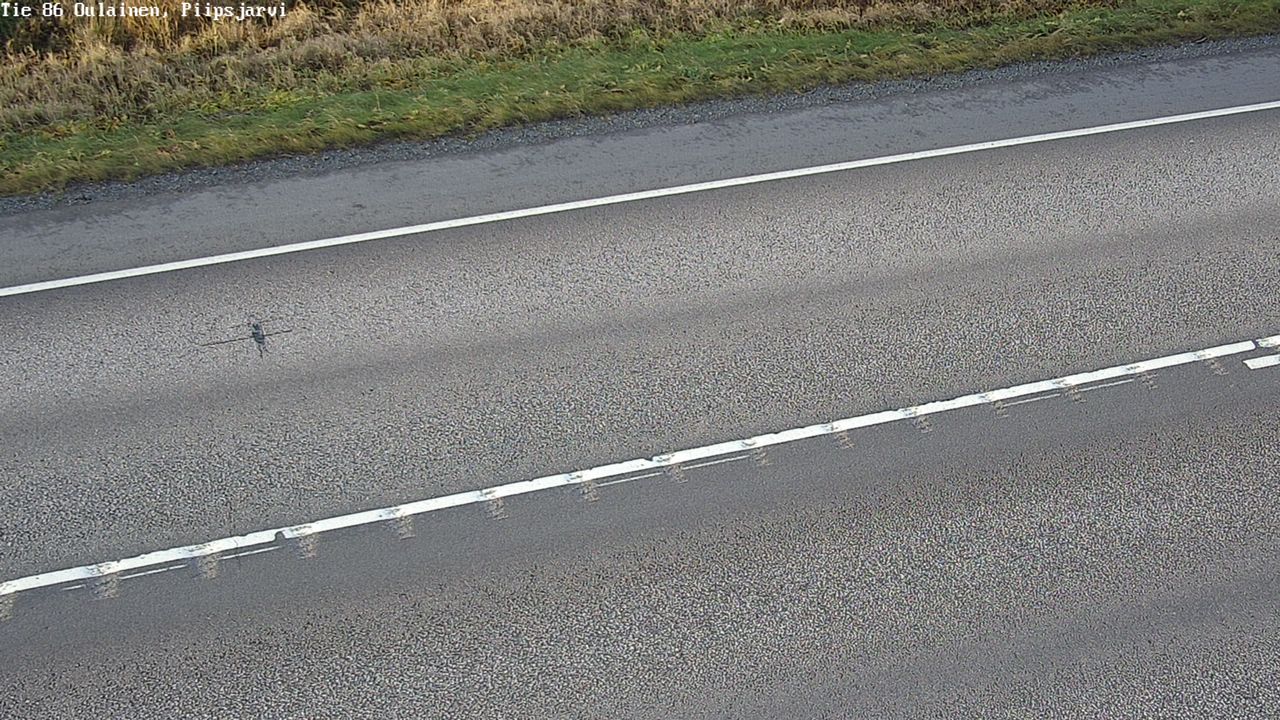 Kelikamerat Kuva Tie 86 Oulainen, Piipsjärvi, Oulainen, Pohjois-Pohjanmaa