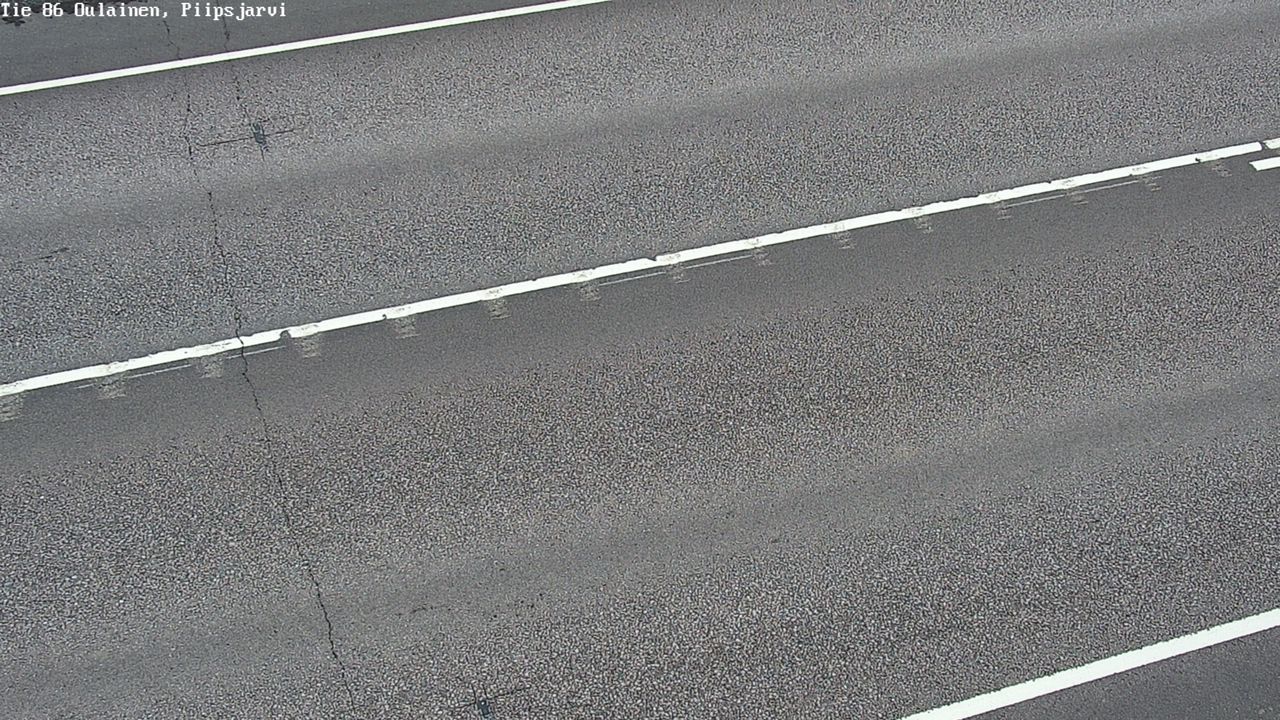 Weather Camera Image Väg 86 Oulais, Piipsjärvi, Oulainen, Pohjois-Pohjanmaa