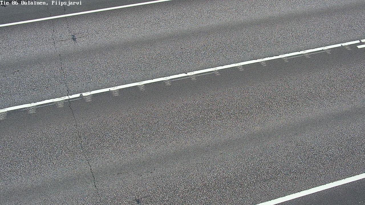 Weather Camera Image Väg 86 Oulais, Piipsjärvi, Oulainen, Pohjois-Pohjanmaa