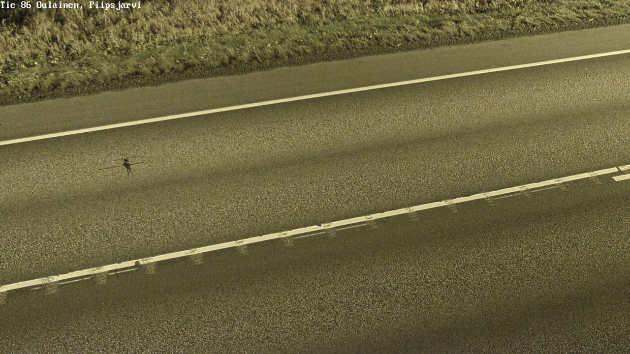 Kelikamerat Kuva Tie 86 Oulainen, Piipsjärvi, Oulainen, Pohjois-Pohjanmaa