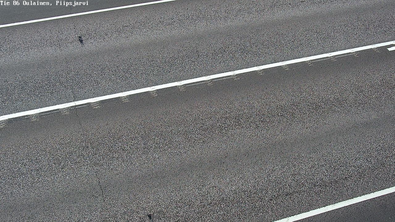 Weather Camera Image Väg 86 Oulais, Piipsjärvi, Oulainen, Pohjois-Pohjanmaa