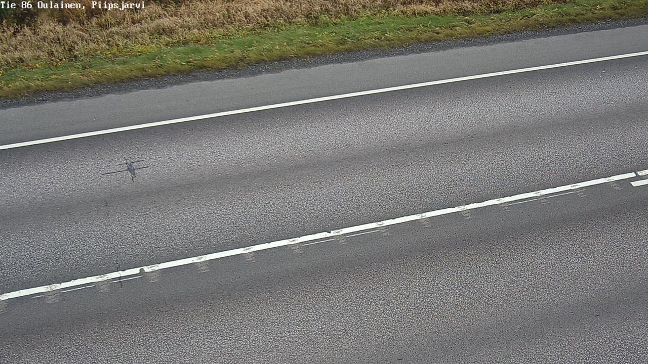 Kelikamerat Kuva Tie 86 Oulainen, Piipsjärvi, Oulainen, Pohjois-Pohjanmaa