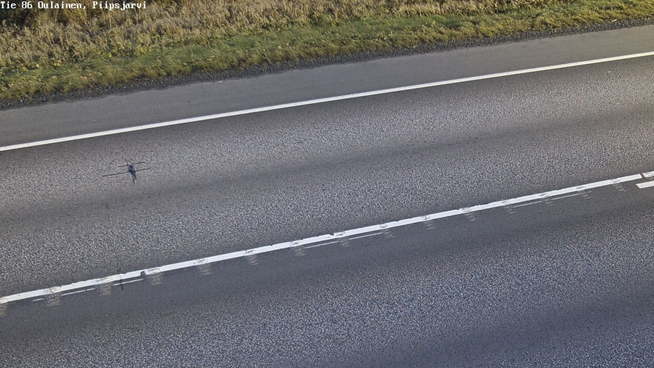 Kelikamerat Kuva Tie 86 Oulainen, Piipsjärvi, Oulainen, Pohjois-Pohjanmaa
