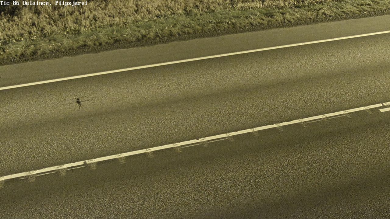 Kelikamerat Kuva Tie 86 Oulainen, Piipsjärvi, Oulainen, Pohjois-Pohjanmaa