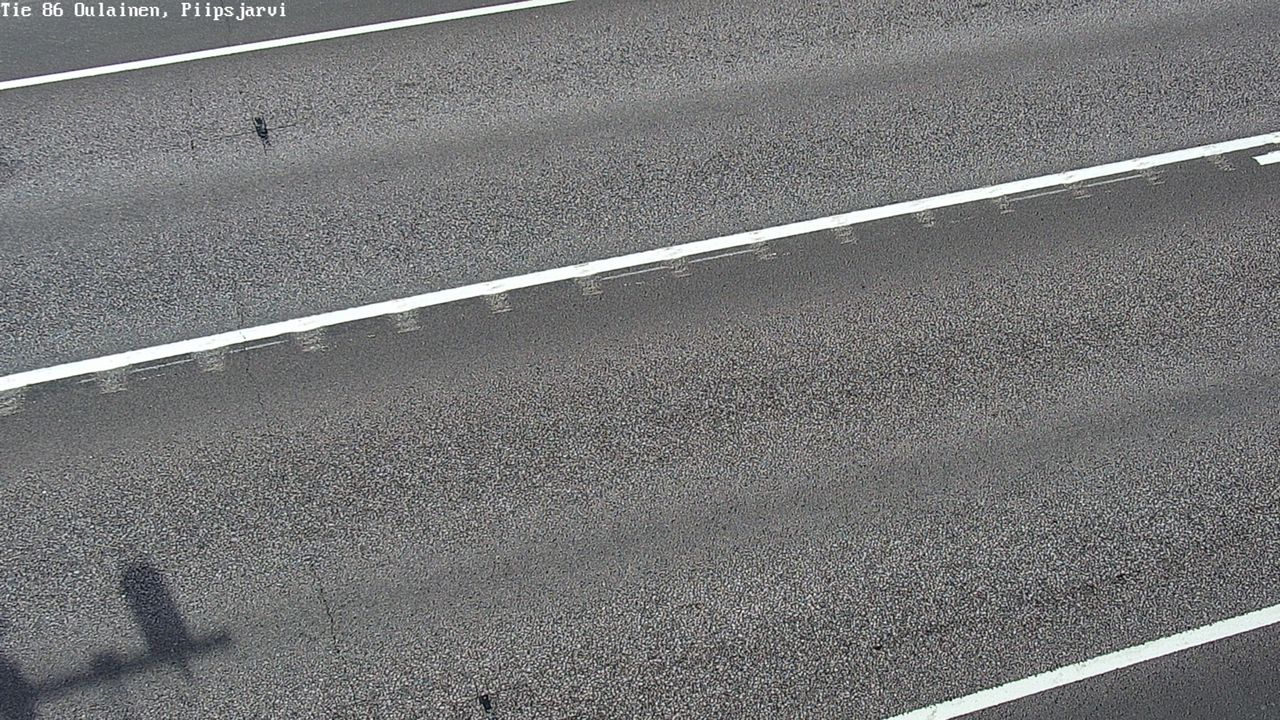 Weather Camera Image Väg 86 Oulais, Piipsjärvi, Oulainen, Pohjois-Pohjanmaa