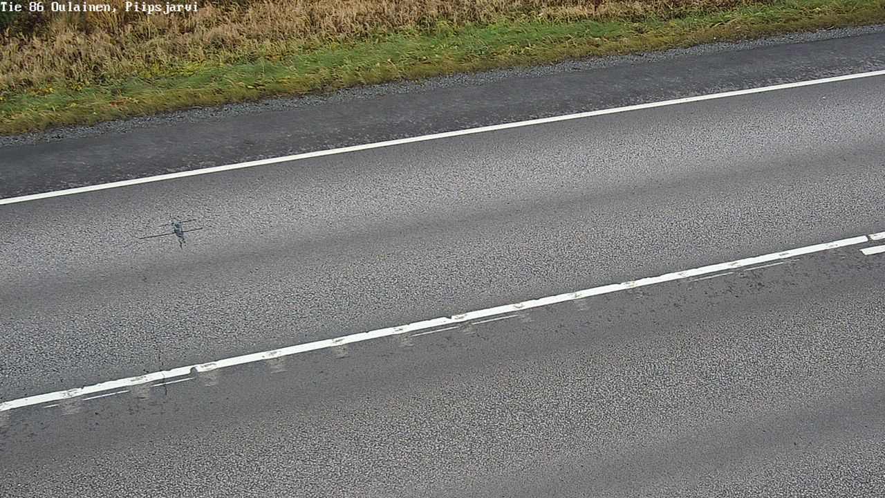 Kelikamerat Kuva Tie 86 Oulainen, Piipsjärvi, Oulainen, Pohjois-Pohjanmaa