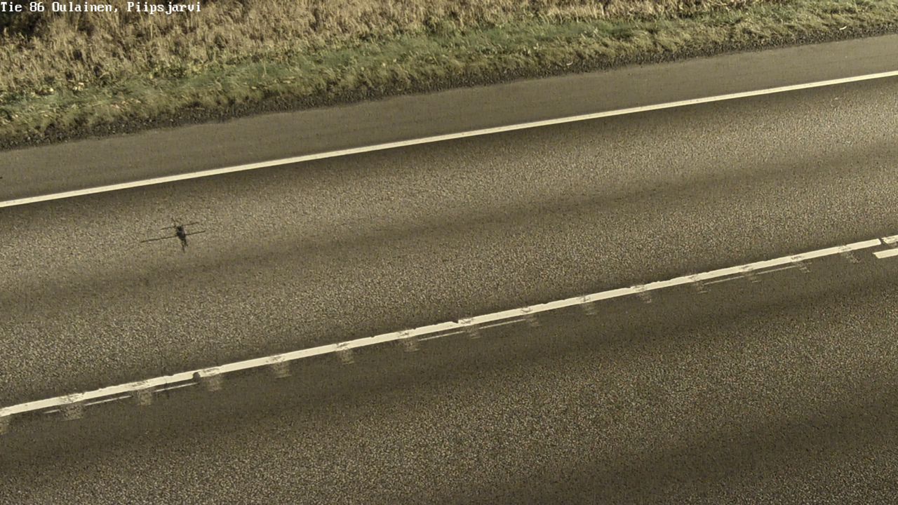 Kelikamerat Kuva Tie 86 Oulainen, Piipsjärvi, Oulainen, Pohjois-Pohjanmaa