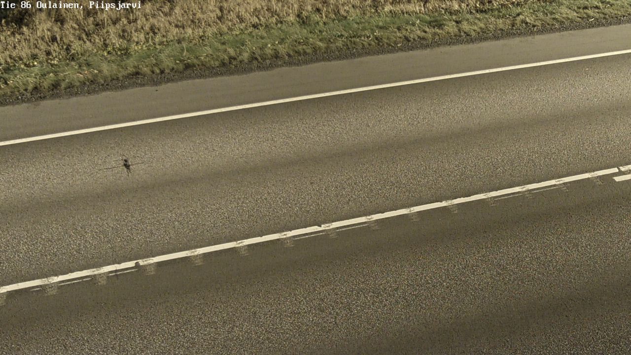 Kelikamerat Kuva Tie 86 Oulainen, Piipsjärvi, Oulainen, Pohjois-Pohjanmaa