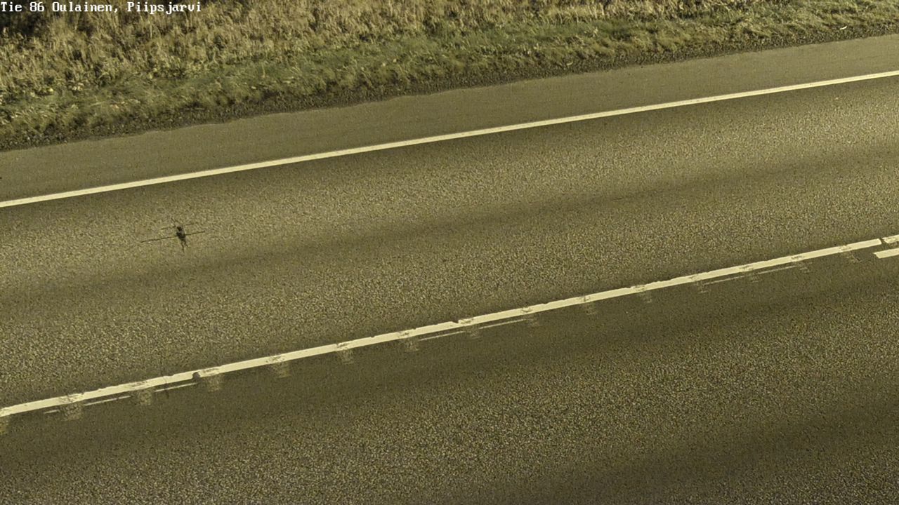 Kelikamerat Kuva Tie 86 Oulainen, Piipsjärvi, Oulainen, Pohjois-Pohjanmaa