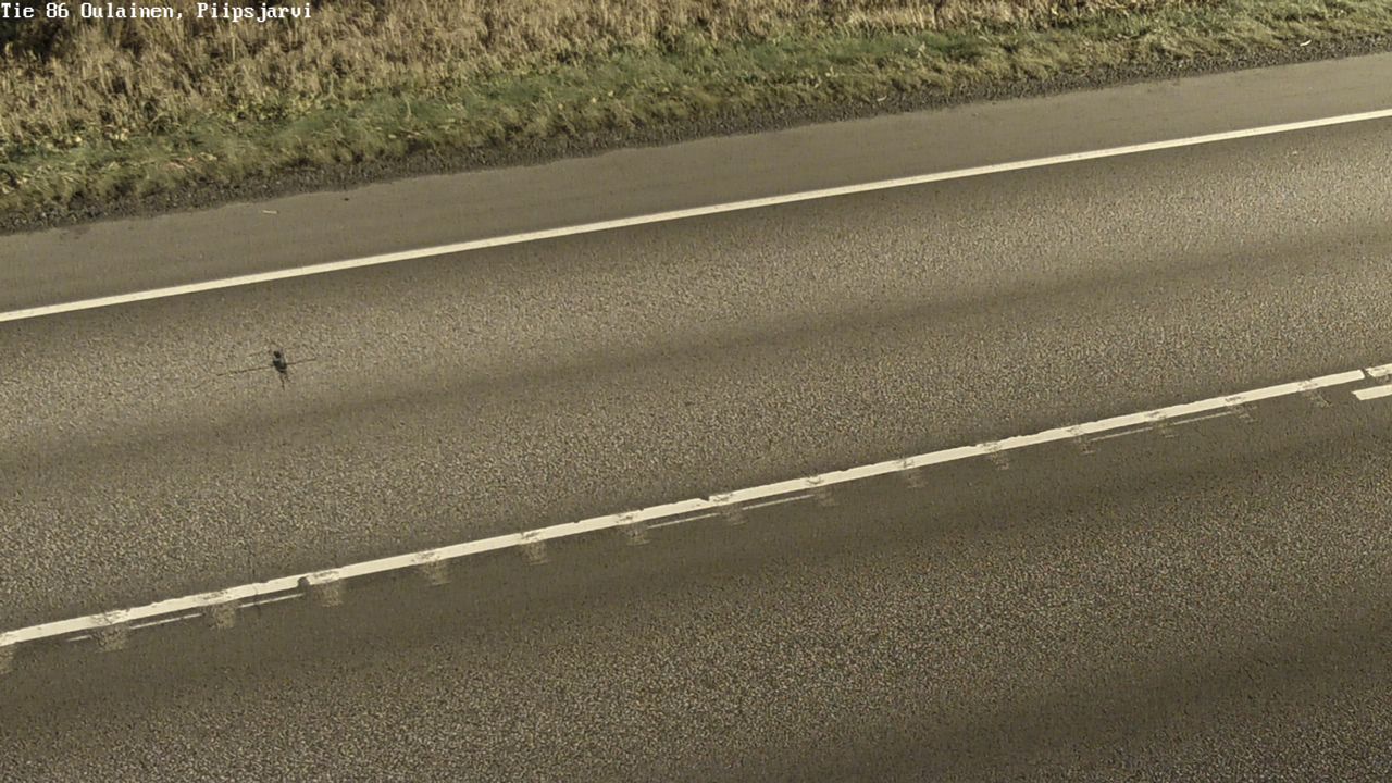 Kelikamerat Kuva Tie 86 Oulainen, Piipsjärvi, Oulainen, Pohjois-Pohjanmaa