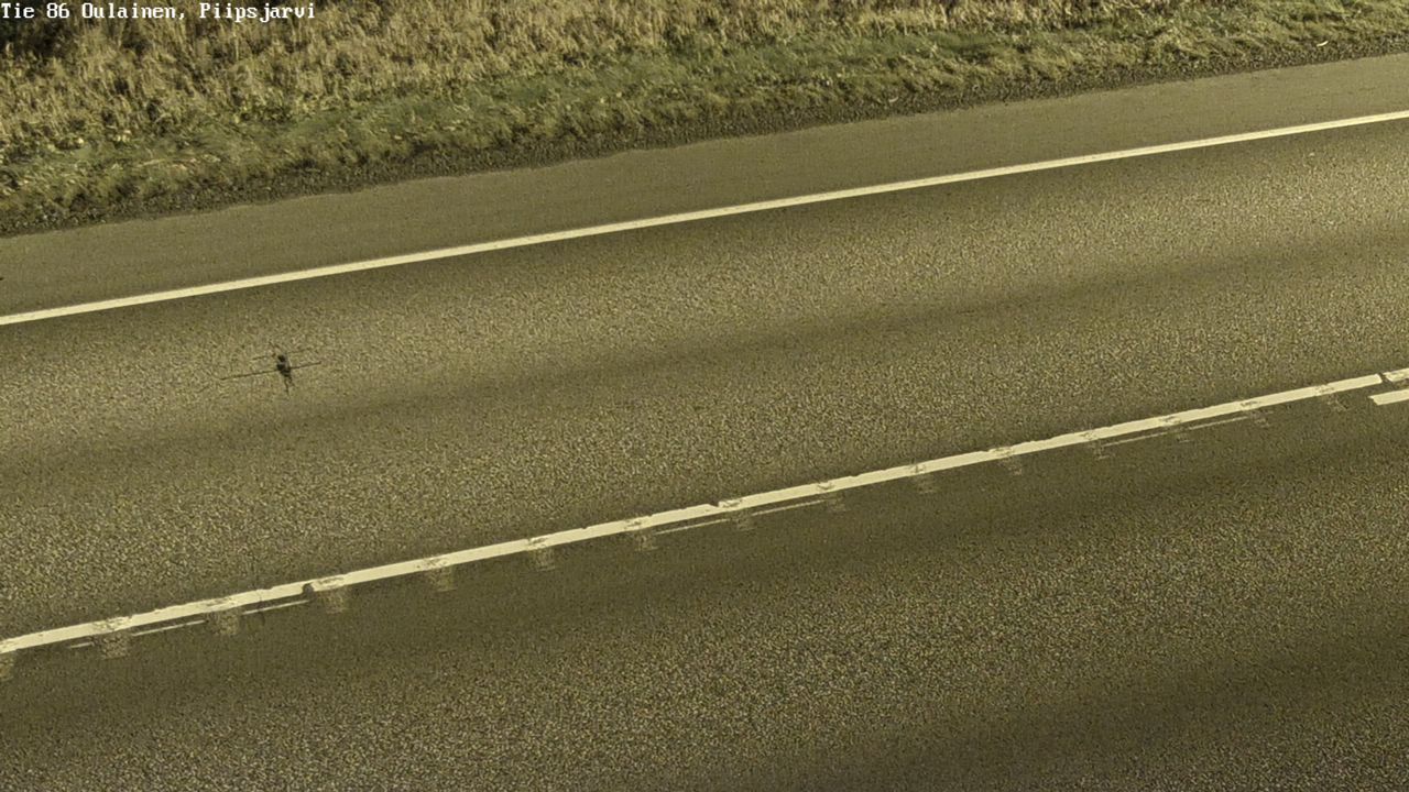 Kelikamerat Kuva Tie 86 Oulainen, Piipsjärvi, Oulainen, Pohjois-Pohjanmaa