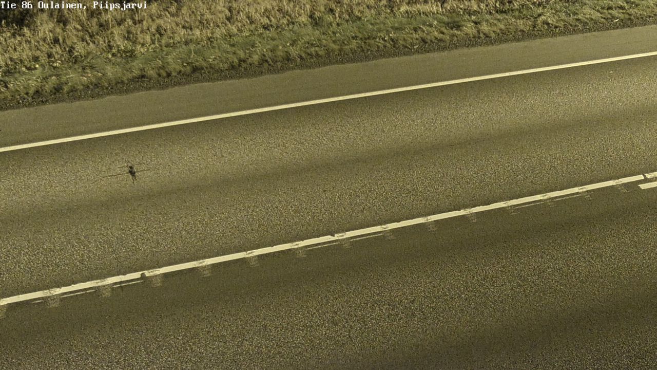 Kelikamerat Kuva Tie 86 Oulainen, Piipsjärvi, Oulainen, Pohjois-Pohjanmaa