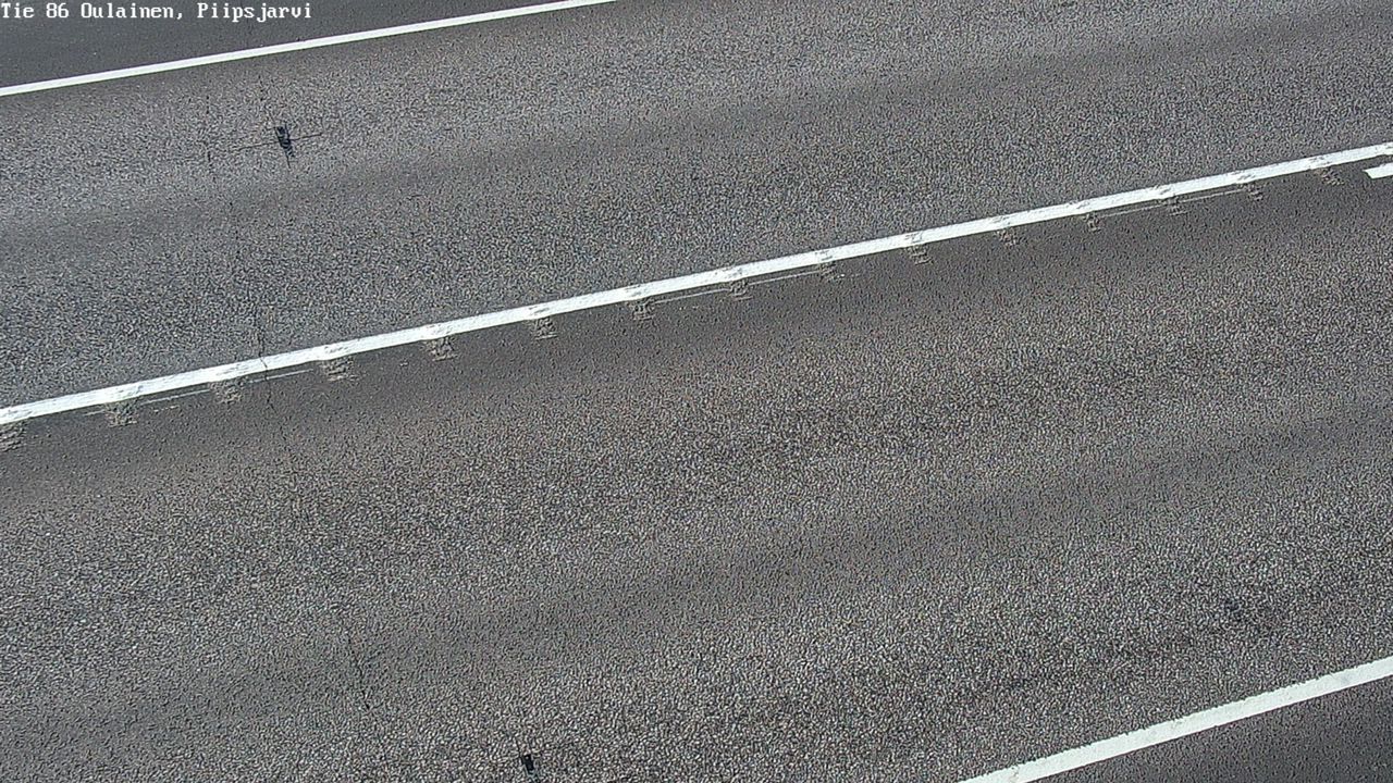 Weather Camera Image Väg 86 Oulais, Piipsjärvi, Oulainen, Pohjois-Pohjanmaa