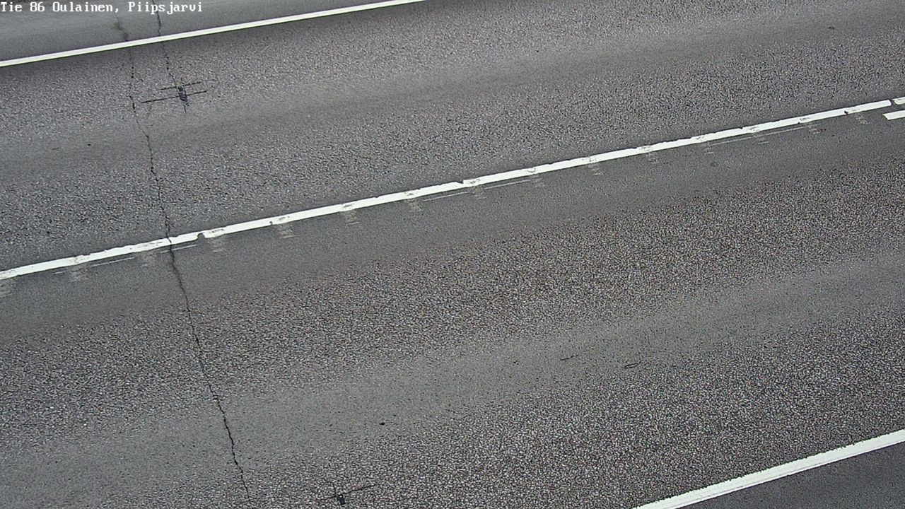 Weather Camera Image Väg 86 Oulais, Piipsjärvi, Oulainen, Pohjois-Pohjanmaa