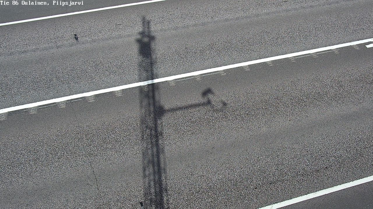 Weather Camera Image Väg 86 Oulais, Piipsjärvi, Oulainen, Pohjois-Pohjanmaa