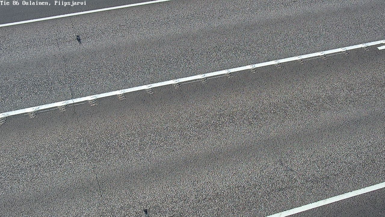 Weather Camera Image Väg 86 Oulais, Piipsjärvi, Oulainen, Pohjois-Pohjanmaa