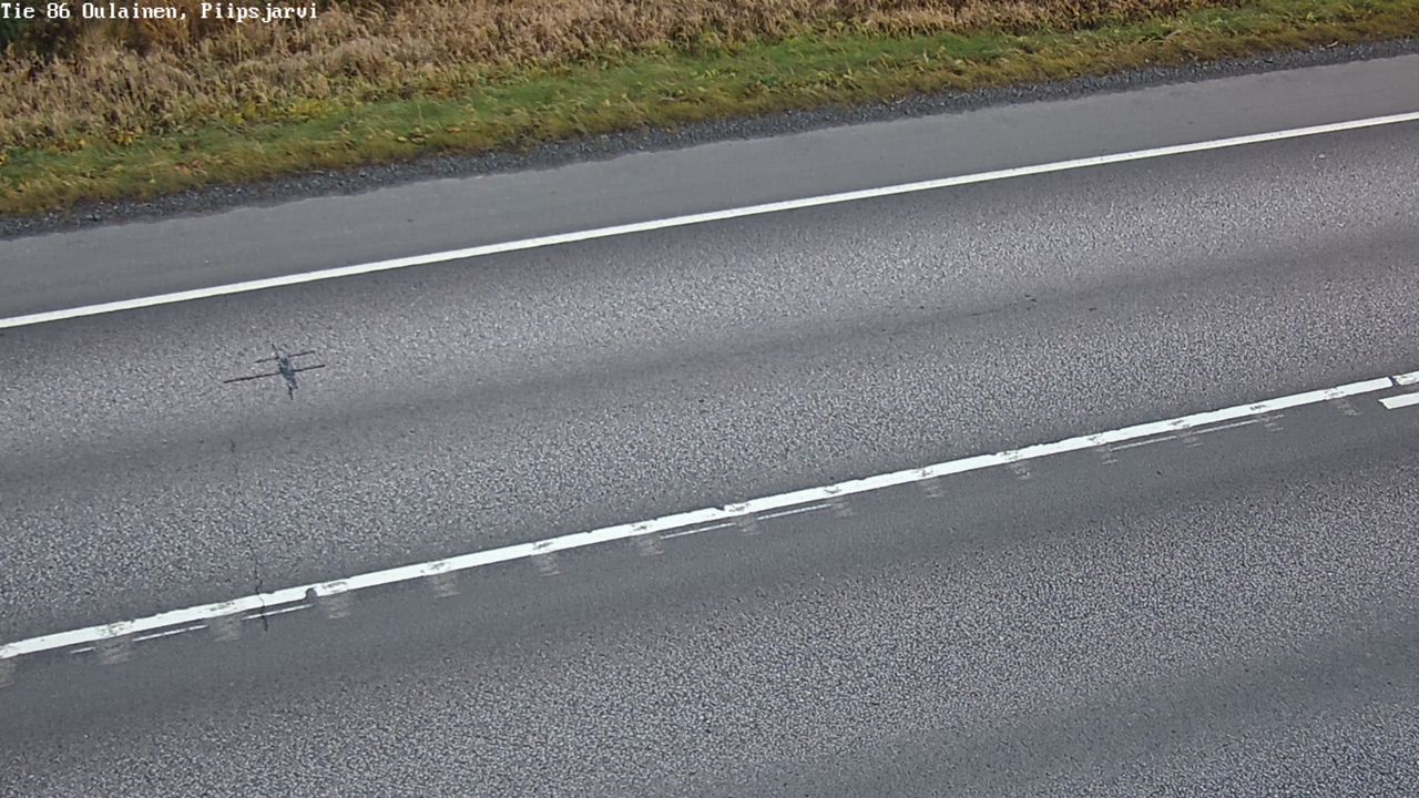 Kelikamerat Kuva Tie 86 Oulainen, Piipsjärvi, Oulainen, Pohjois-Pohjanmaa