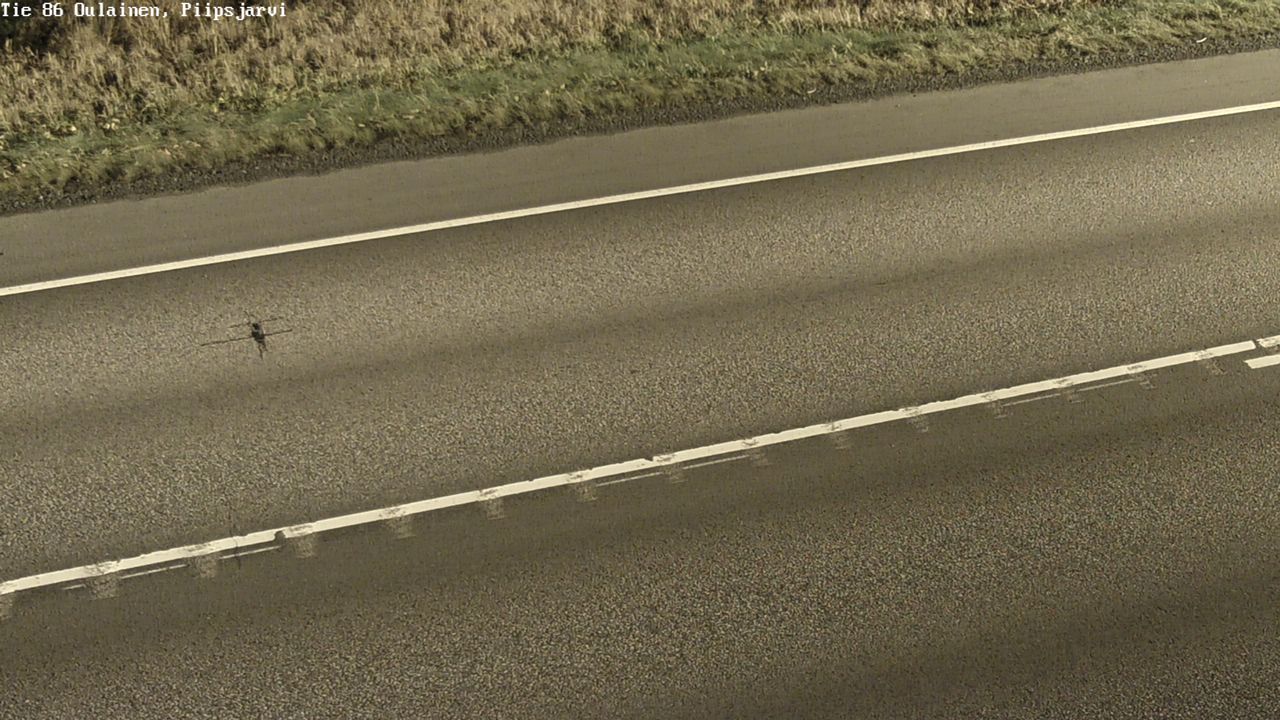 Kelikamerat Kuva Tie 86 Oulainen, Piipsjärvi, Oulainen, Pohjois-Pohjanmaa