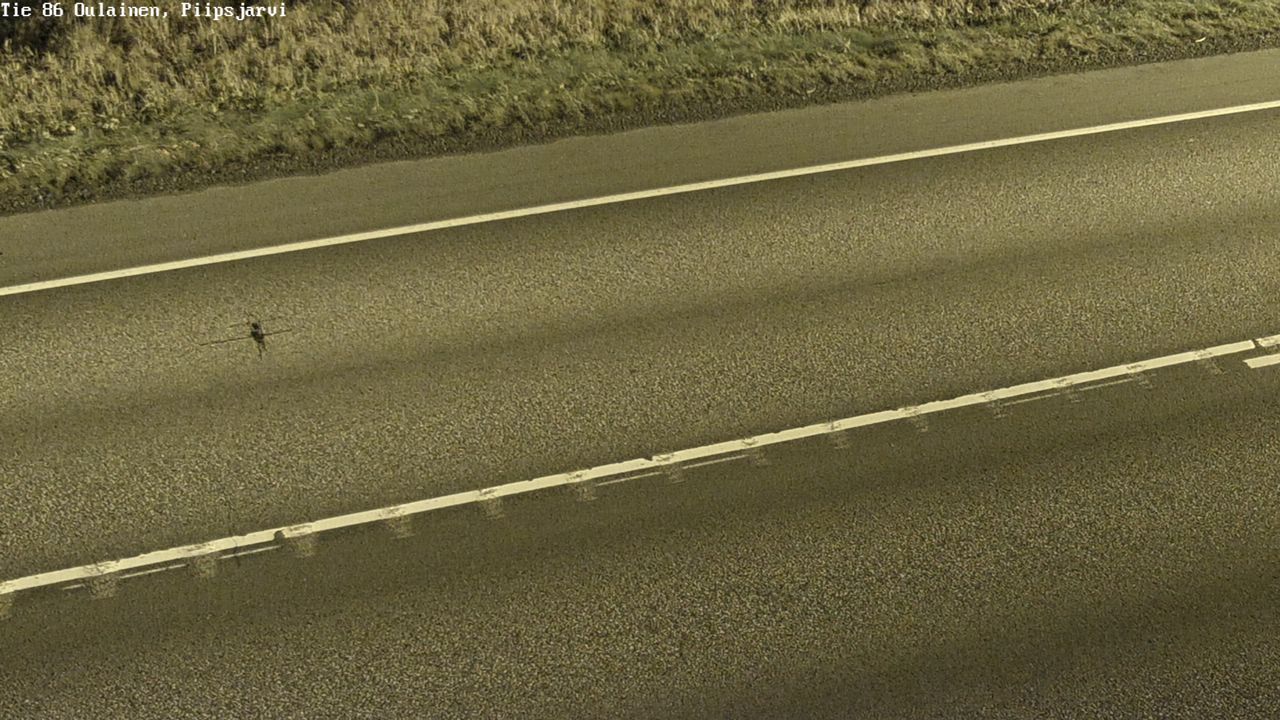 Kelikamerat Kuva Tie 86 Oulainen, Piipsjärvi, Oulainen, Pohjois-Pohjanmaa