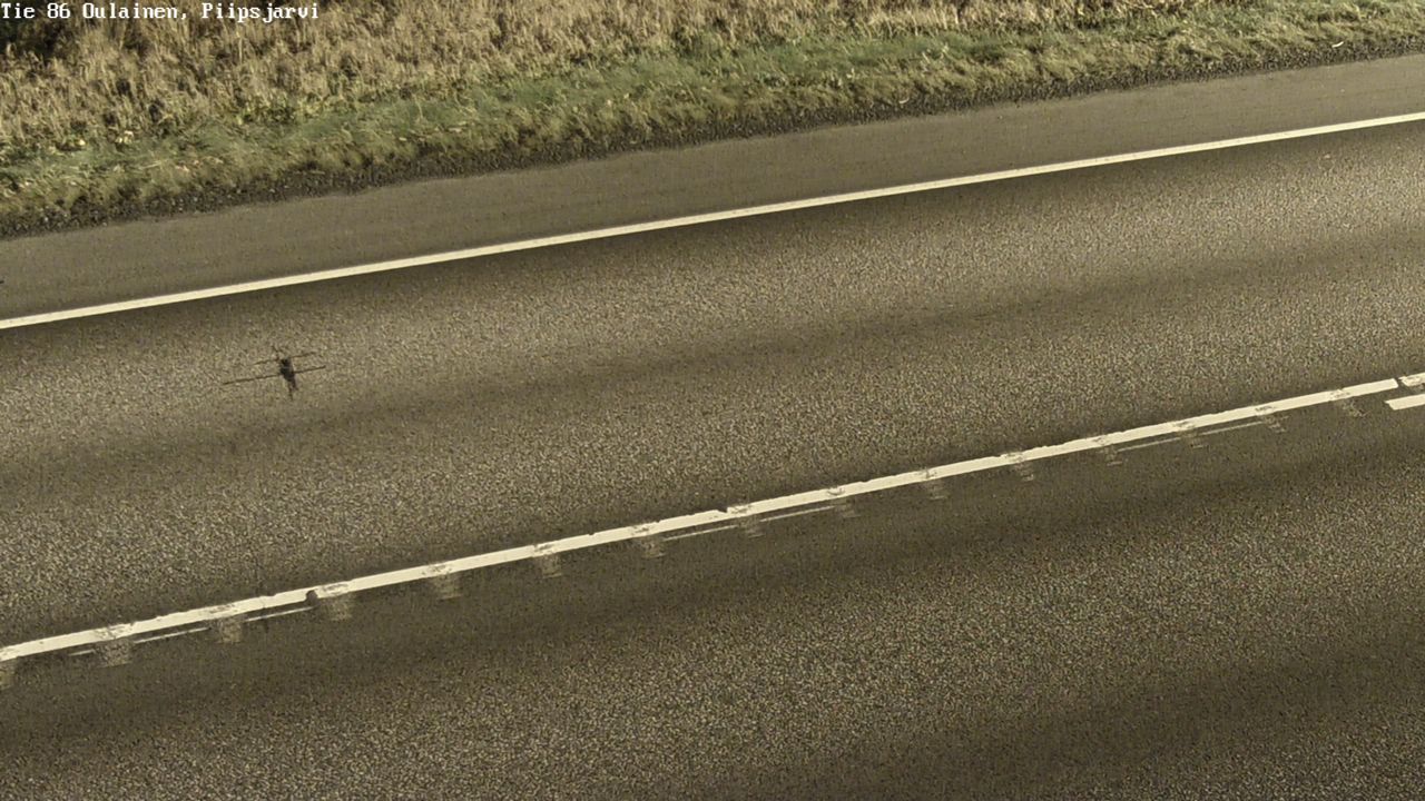 Kelikamerat Kuva Tie 86 Oulainen, Piipsjärvi, Oulainen, Pohjois-Pohjanmaa