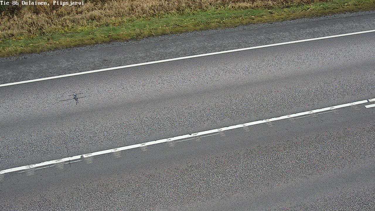 Kelikamerat Kuva Tie 86 Oulainen, Piipsjärvi, Oulainen, Pohjois-Pohjanmaa