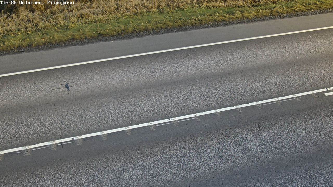 Kelikamerat Kuva Tie 86 Oulainen, Piipsjärvi, Oulainen, Pohjois-Pohjanmaa