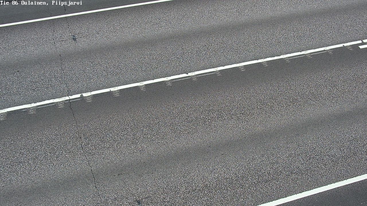 Weather Camera Image Väg 86 Oulais, Piipsjärvi, Oulainen, Pohjois-Pohjanmaa