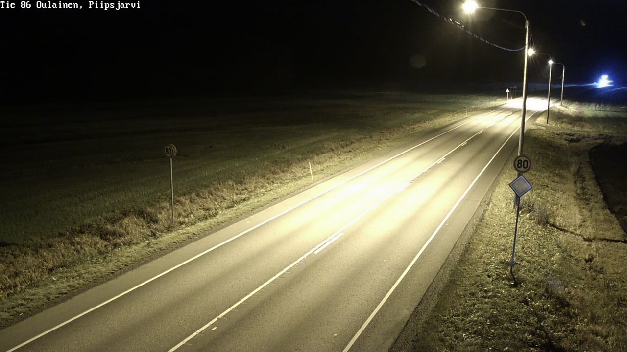 Kelikamerat Kuva Tie 86 Oulainen, Piipsjärvi, Oulainen, Pohjois-Pohjanmaa