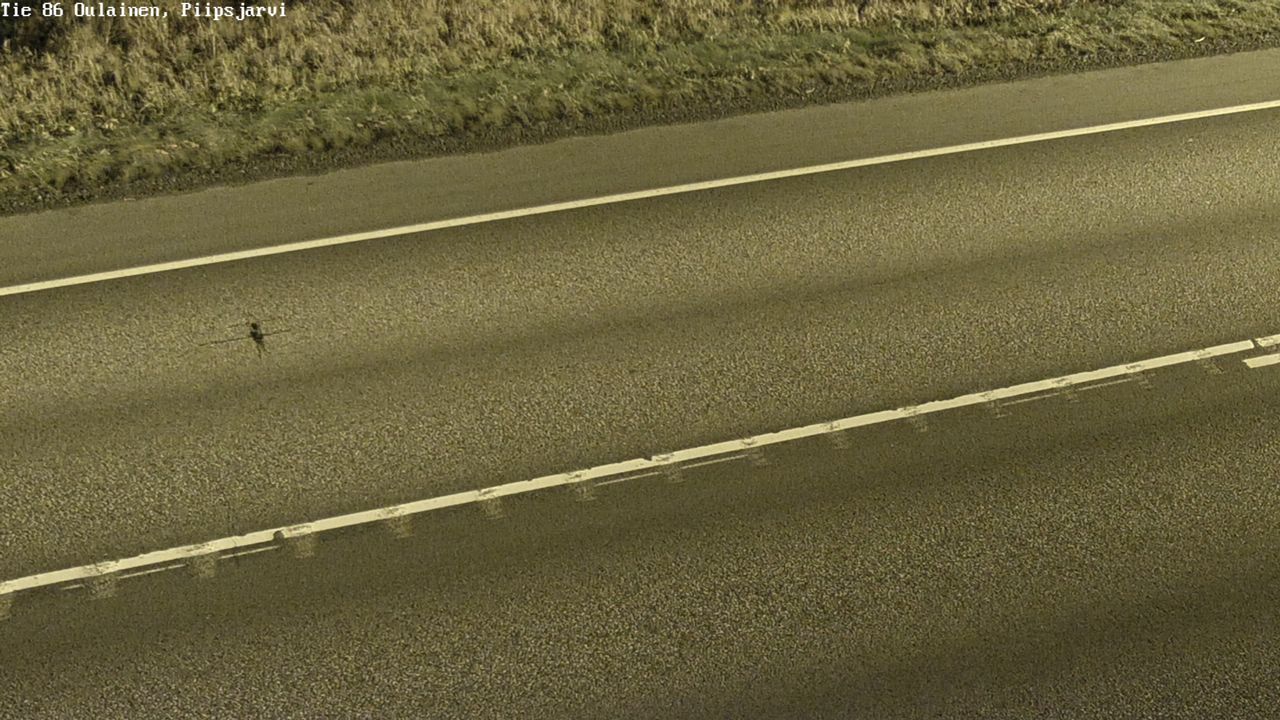 Kelikamerat Kuva Tie 86 Oulainen, Piipsjärvi, Oulainen, Pohjois-Pohjanmaa