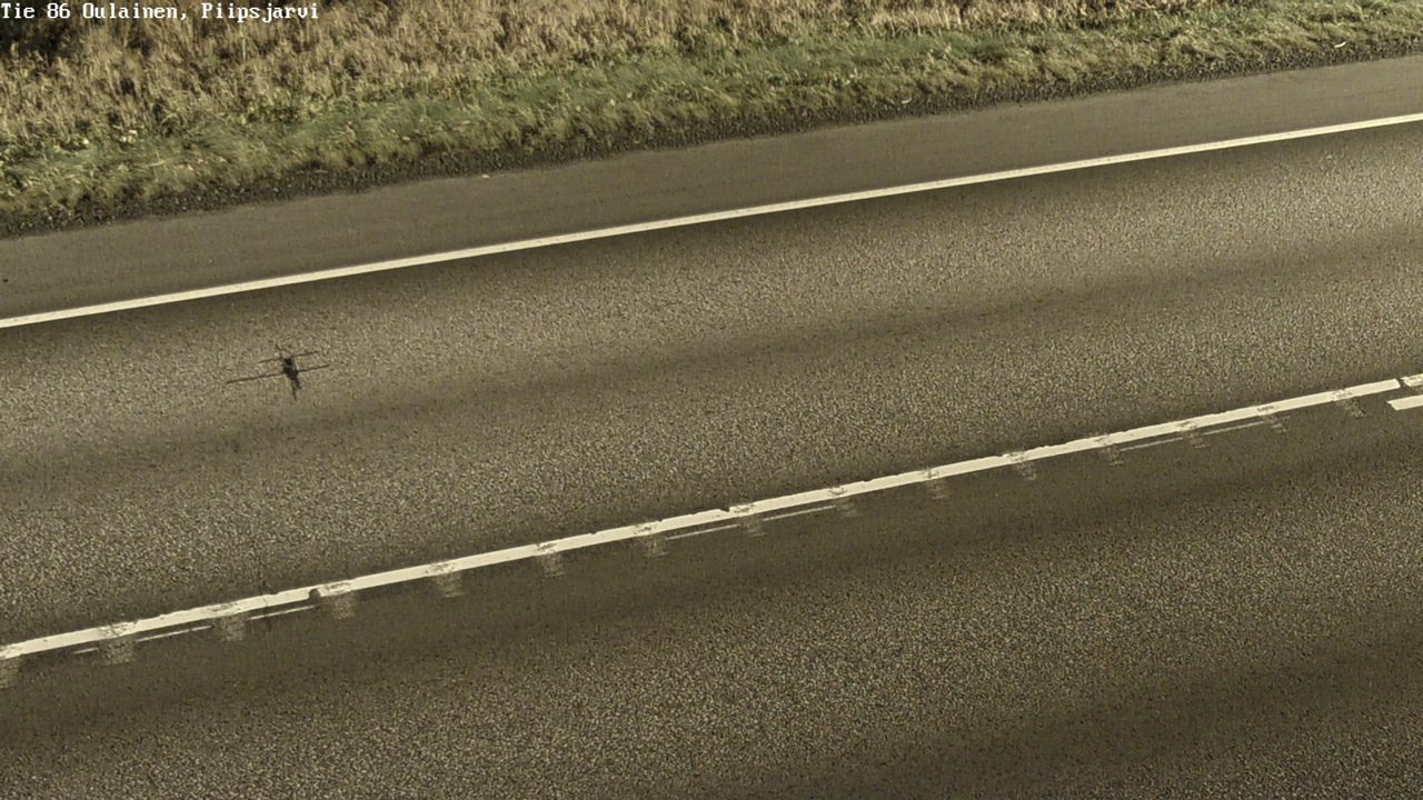 Kelikamerat Kuva Tie 86 Oulainen, Piipsjärvi, Oulainen, Pohjois-Pohjanmaa