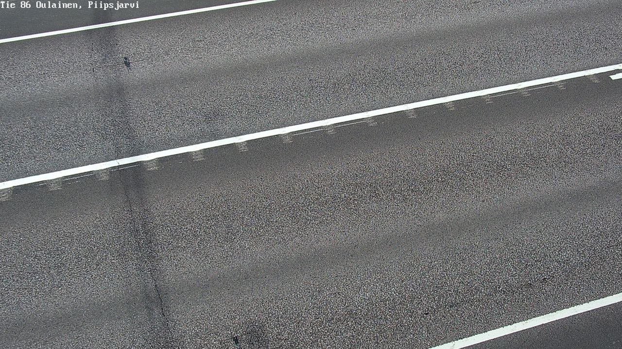 Weather Camera Image Väg 86 Oulais, Piipsjärvi, Oulainen, Pohjois-Pohjanmaa