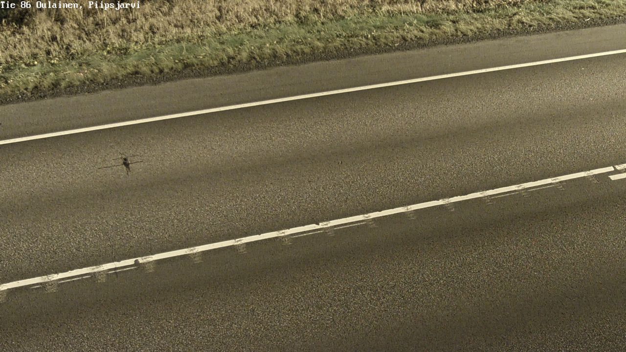 Kelikamerat Kuva Tie 86 Oulainen, Piipsjärvi, Oulainen, Pohjois-Pohjanmaa