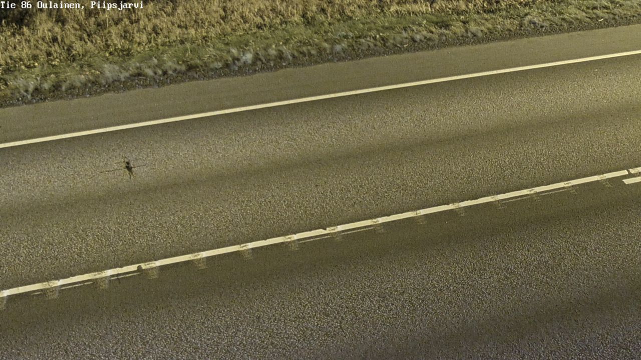 Kelikamerat Kuva Tie 86 Oulainen, Piipsjärvi, Oulainen, Pohjois-Pohjanmaa