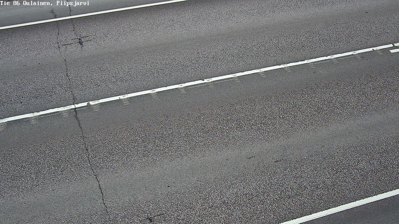 Weather Camera Image Väg 86 Oulais, Piipsjärvi, Oulainen, Pohjois-Pohjanmaa
