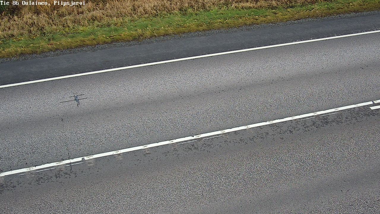 Kelikamerat Kuva Tie 86 Oulainen, Piipsjärvi, Oulainen, Pohjois-Pohjanmaa